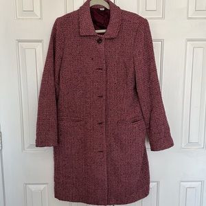 Old Navy Woman’s Wool Blend Boucle Coat